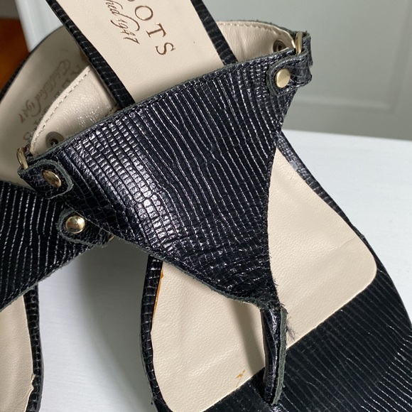 Talbots leather thong sandals - Picture 4 of 10